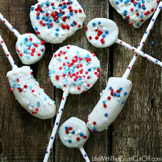 4th of July Chocolate Covered Fruit - Recipe photo by Lifewiththecrustcutoff
