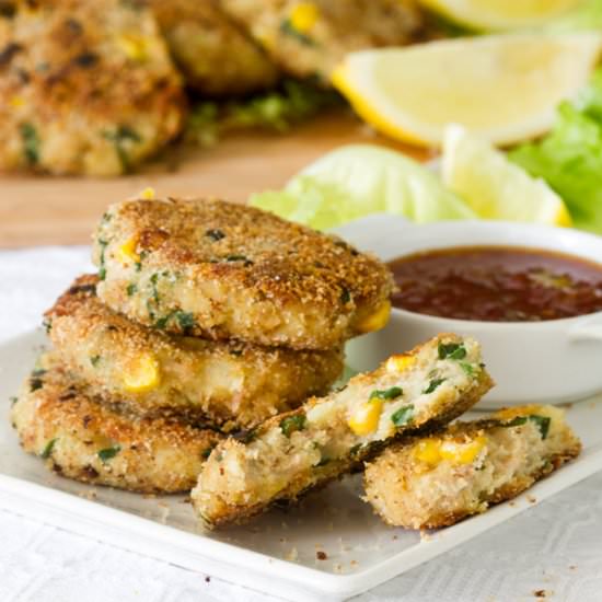 Potato Tuna Patties - Recipe photo by Home Cooking Adventure