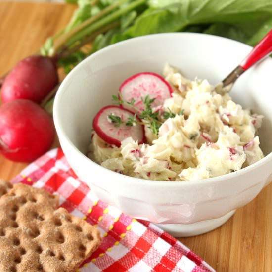 Radish Butter with Thyme - Recipe photo by Kudos Kitchen by Renee
