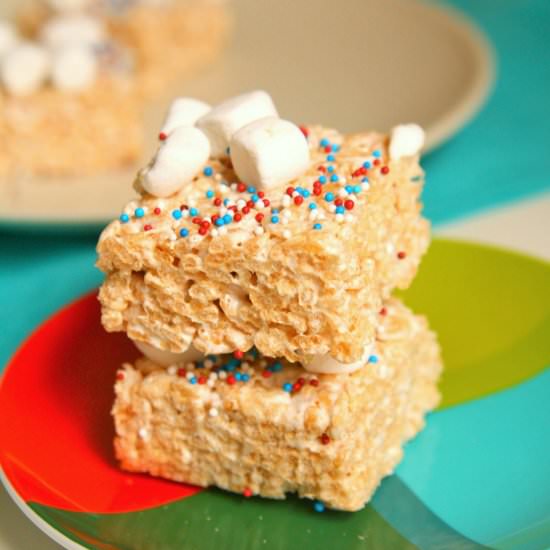 Salted Brown Butter Rice Krispies - Recipe photo by thetastybite