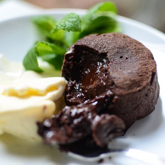 French Mi-cuit au Chocolat - Recipe photo by Travel4Taste.com