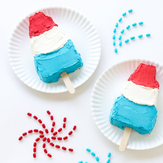 Summer Ice Pop Cakes - Recipe photo by studiodiy