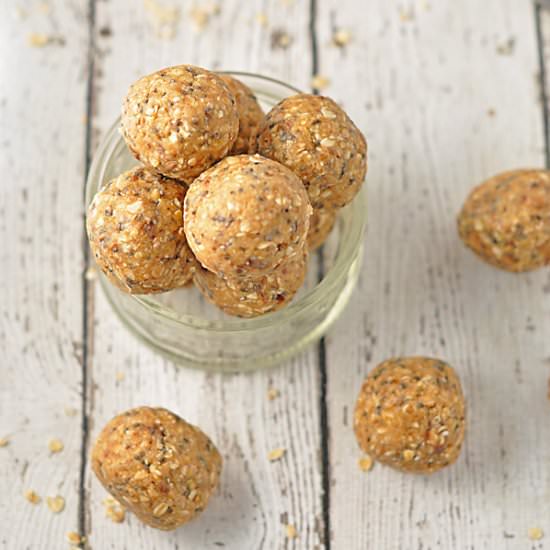 Peanut Butter & Oat Energy Balls - Recipe photo by caseyjadehill