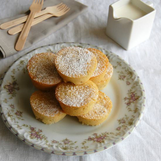 Little Passion Fruit and Coconut Cakes - Recipe photo by Technicolor Kitchen