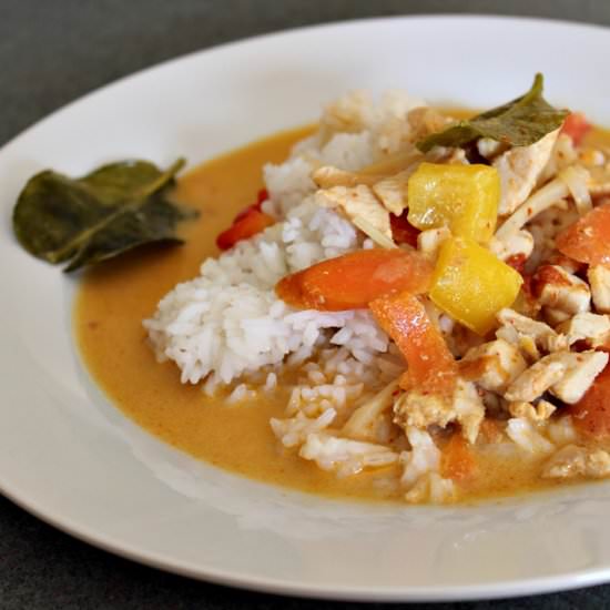 The Real Deal Thai Curry - Recipe photo by The Gumdrop Button