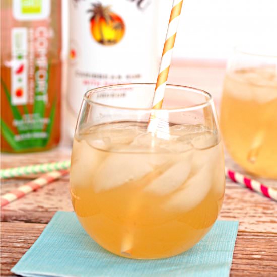 Aloe and Summer Fruit Rum Punch - Recipe photo by the cookie rookie