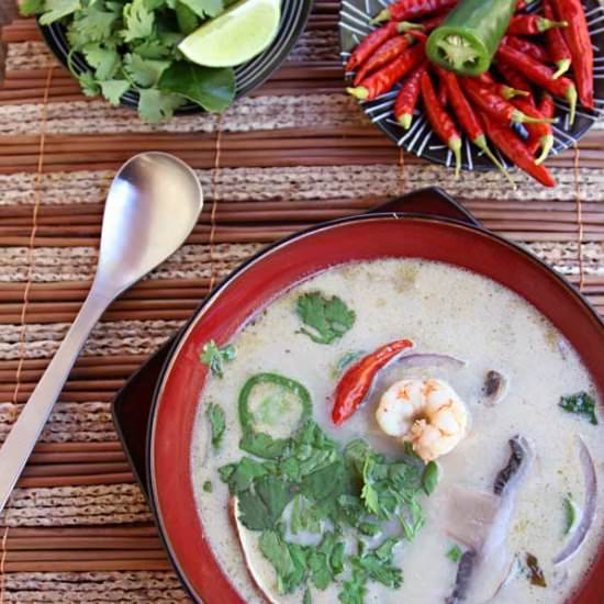 Low-carb Thai Coconut Soup - Recipe photo by thenourishedcaveman