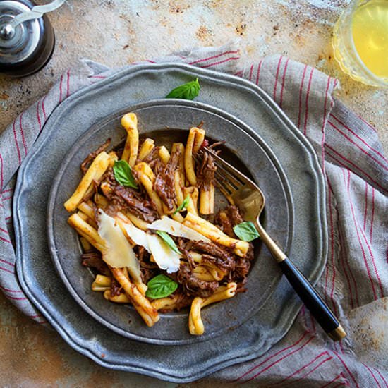 Braised Beef Ragu - Recipe photo by BakersRoyale