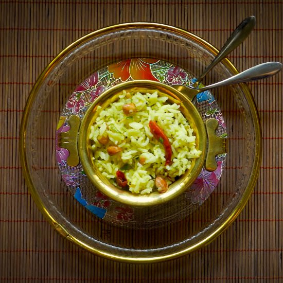 Raw Mango Rice (Mavinkai Chitranna) - Recipe photo by pratibabhat