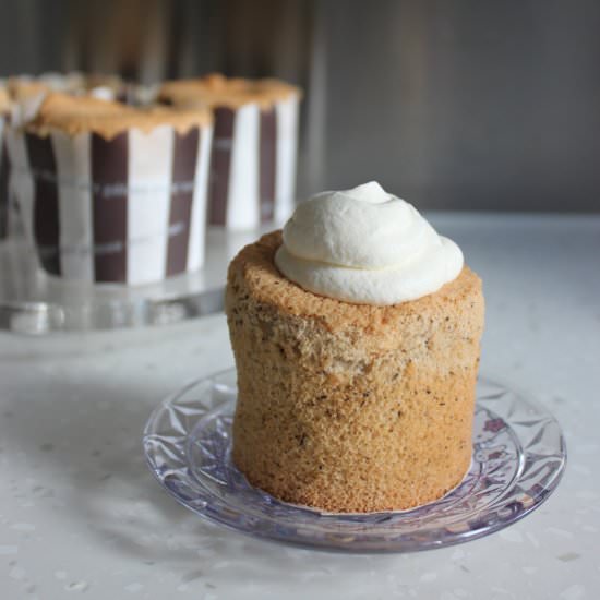 Oolong Tea Chiffon Cupcakes - Recipe photo by AndrestheHomeBaker