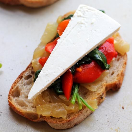 Veggie Crostini - Recipe photo by eatswellwithothers