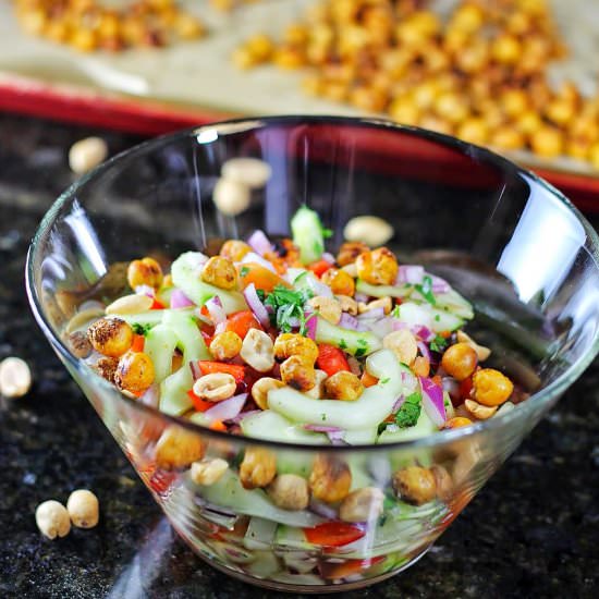 Thai-Inspired Cucumber Salad - Recipe photo by audreysapron