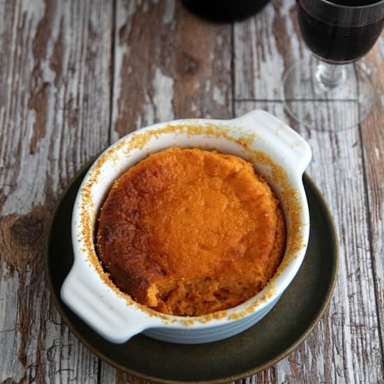 Cheddar and smoked paprika souffle - Recipe photo by openbook