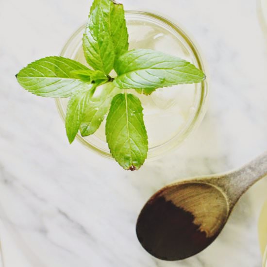 Simple Iced Mint and Green Tea - Recipe photo by thechefswife