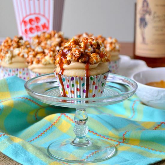 Caramel Corn Cupcakes - Recipe photo by Fair Robin Revival