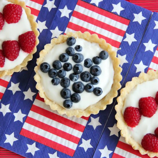 Summer Berry Mini Tarts - Recipe photo by theseasonedtraveler