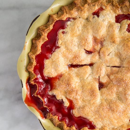 Strawberry Pie - Recipe photo by the little epicurean