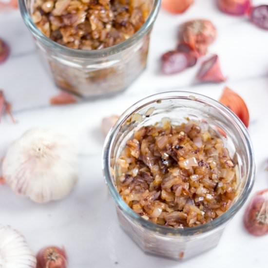 Caramelized Shallots - Recipe photo by SaucySpatula