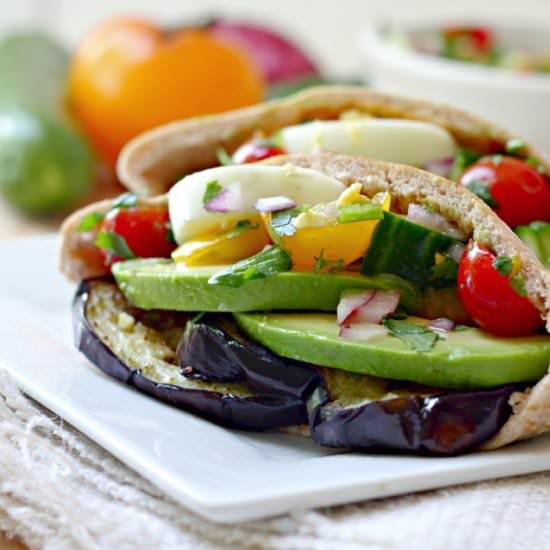 Tex Mex Sabich - Recipe photo by WhatJewWannaEat
