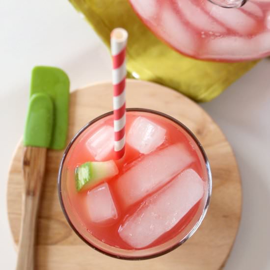 Watermelon Lemonade - Recipe photo by thekitchenprep
