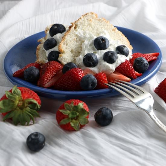 Angel Food Cake - Recipe photo by Something New For Dinner