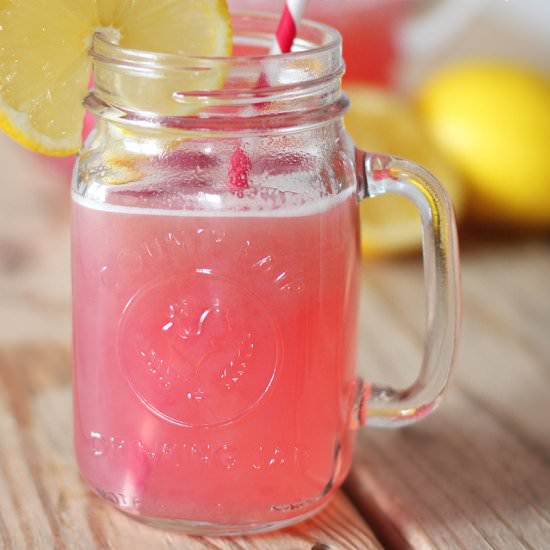 Raspberry Lemonade - Recipe photo by lcliving