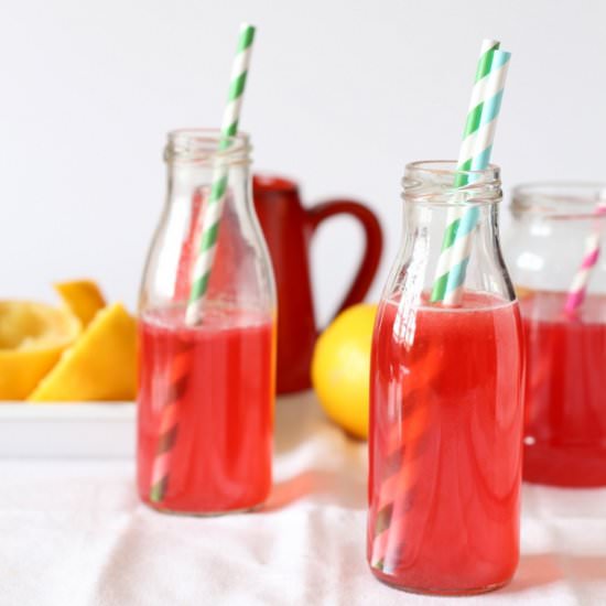 Raspberry Lemonade - Recipe photo by recipesfromapantry