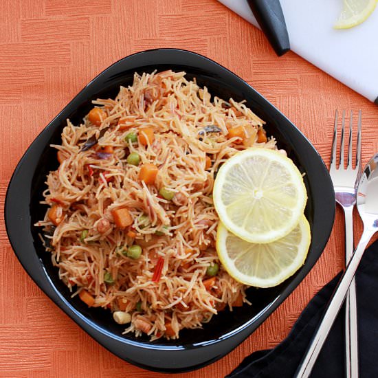 Vermicelli Upma/Vegetable Semiya - Recipe photo by Priyanka Verma