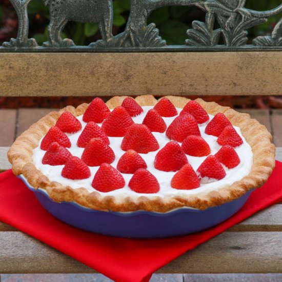 Red White and Blue Pie - Recipe photo by Desserts Required