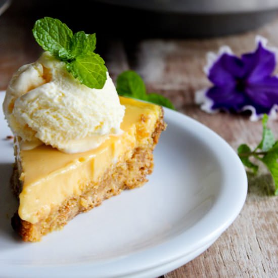 Passion Fruit Pie - Recipe photo by cassiboeno