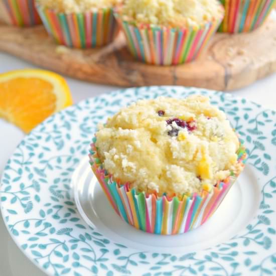 Orange Blueberry Muffins - Recipe photo by Sugar Dish Me