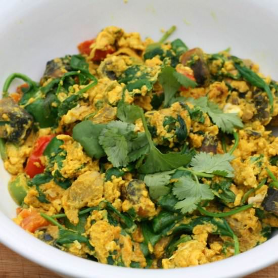 Turmeric Scrambled Eggs - Recipe photo by mfoxworthy