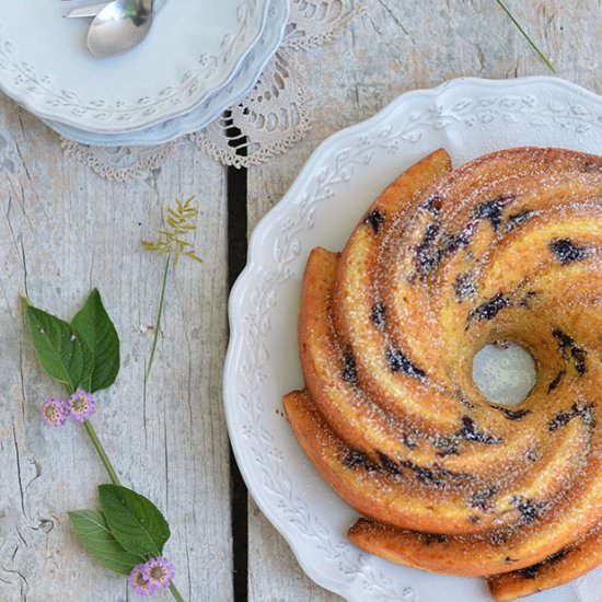 Blueberry Greek Yogurt Cake - Recipe photo by Ginja