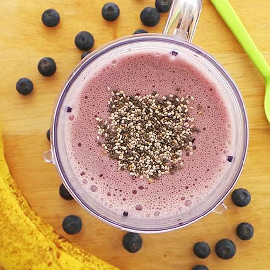 Blueberry Green Tea Smoothie - Recipe photo by SweetCannela