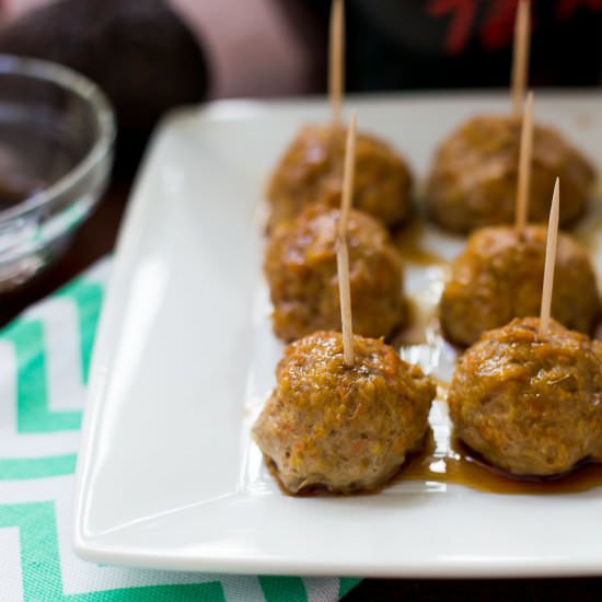 Ground Turkey and Veggie Meatballs - Recipe photo by MunchkinTime