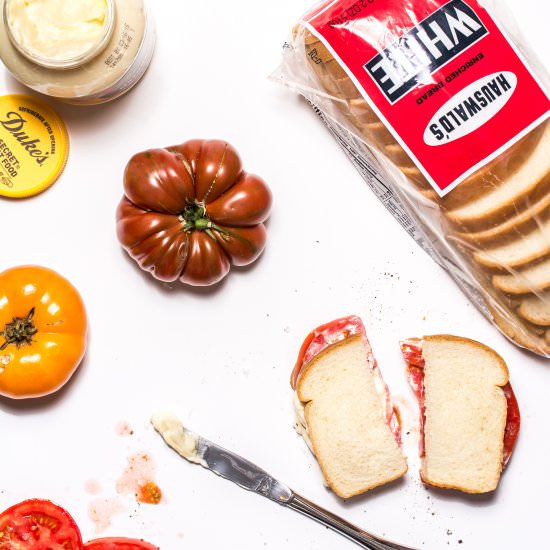 The Perfect Tomato Sandwich - Recipe photo by fforfood