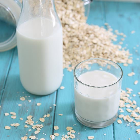 Homemade Oat Milk - Recipe photo by SheKnows Food Editor