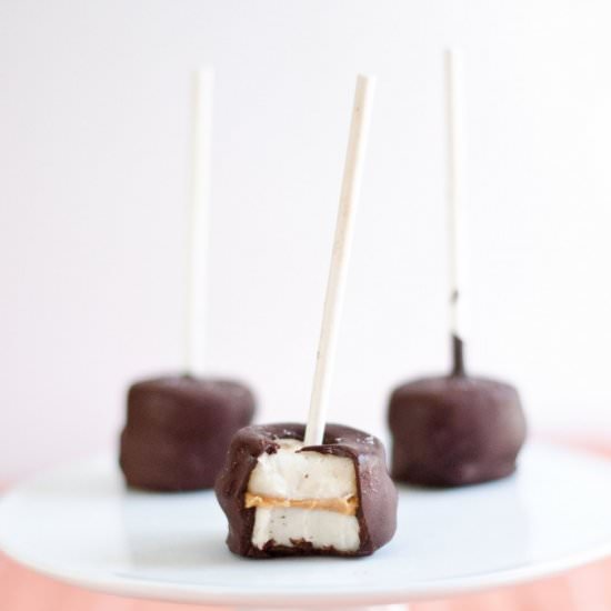 Frozen Chocolate Covered Banana - Recipe photo by amykayskitchen