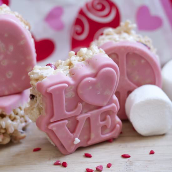 Chocolate Molded Rice Crispy Treats - Recipe photo by ezpzmealz