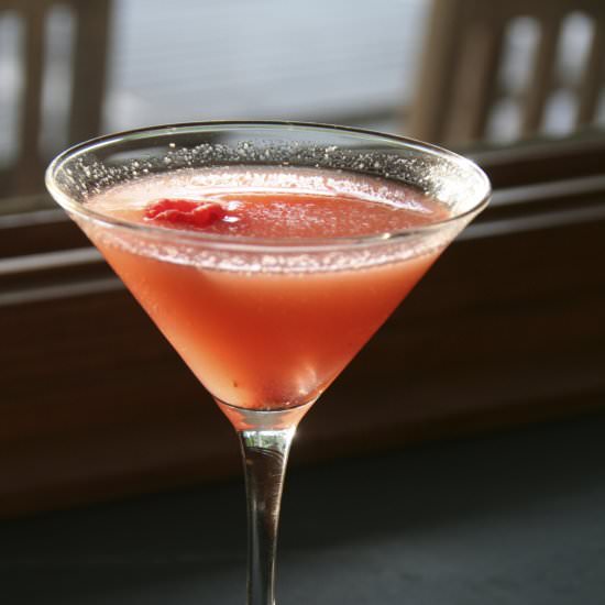 Raspberry Cocktail - Recipe photo by thebrookcook.wordpress.com