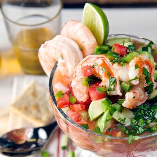 Mexican Shrimp Cocktail - Recipe photo by Yes more please