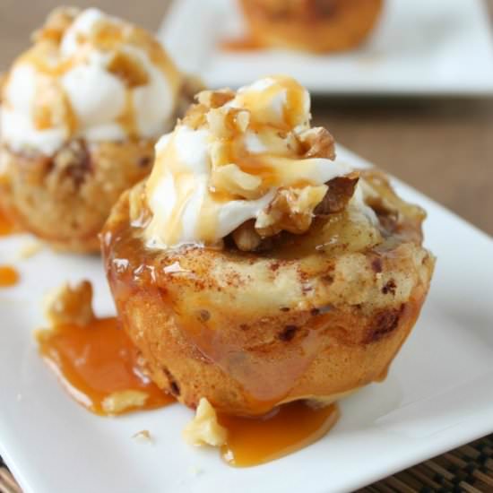 Apple Pie Cupcakes - Recipe photo by SixSisters