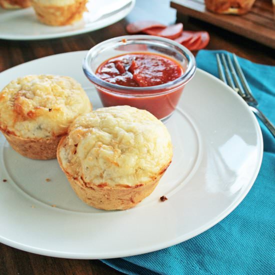 Gluten Free Pizza Muffins - Recipe photo by LazyGlutenFree
