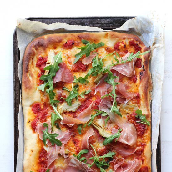 Pizza al Taglio - Recipe photo by Sarah-TheSugarHit