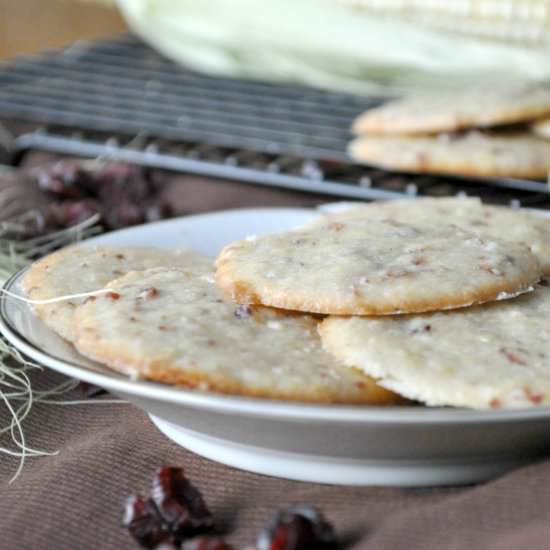 Corn and Cranberry Pancakes - Recipe photo by chowcreations