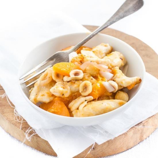 Chicken with apricots and hazelnuts - Recipe photo by Sweetie_Home