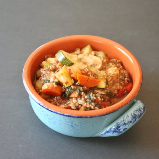 Vegan and Gluten-Free Lasagna Soup - Recipe photo by fittingintovegan