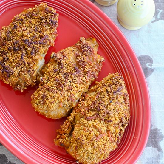 Crunchy Cheddar Chicken - Recipe photo by picsandpastries
