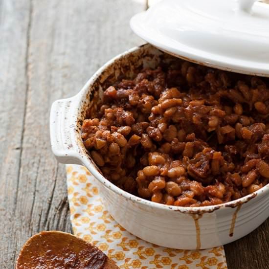 Fruity Baked Beans - Recipe photo by HiddenFruitsAndVeggies