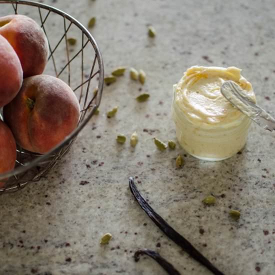 Peach + Cardamom + Vanilla Butter - Recipe photo by kenanhill